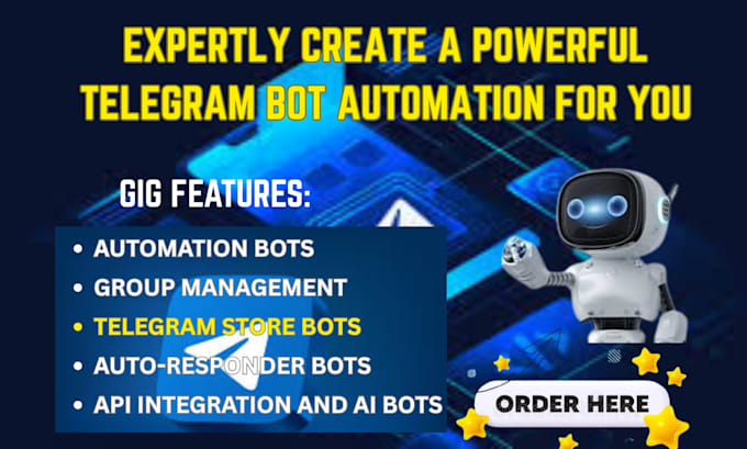 expertly create a powerful telegram bot for automation and ai tasks