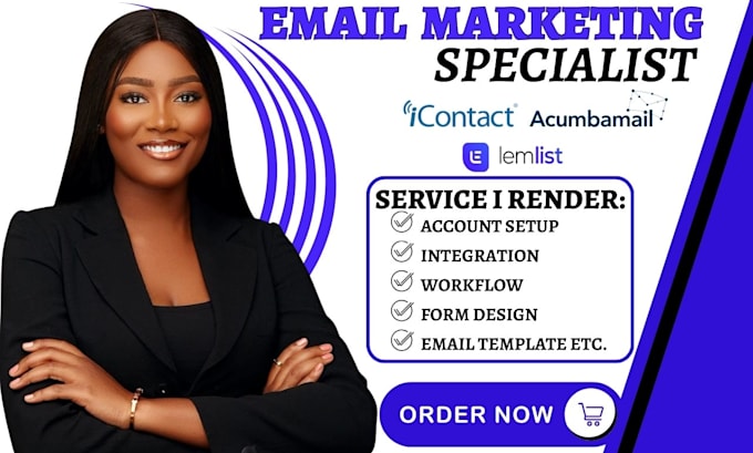 setup custom email workflow icontact acumbamail lemist active campaign