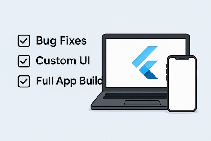 develop high quality flutter mobile and web apps