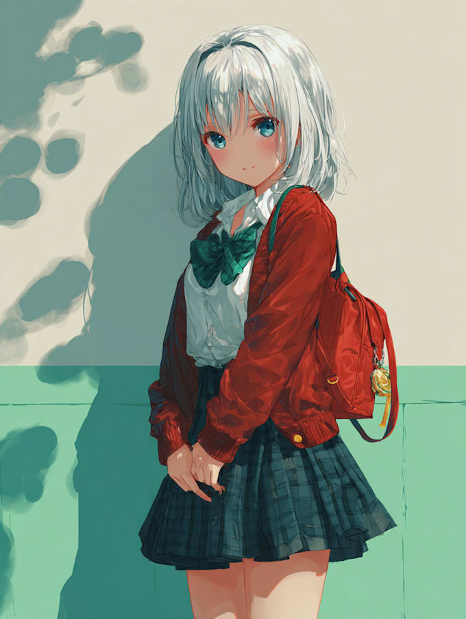 draw you as anime character style
