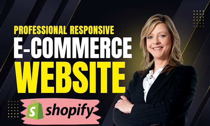 design a modern shopify store, dropshipping website