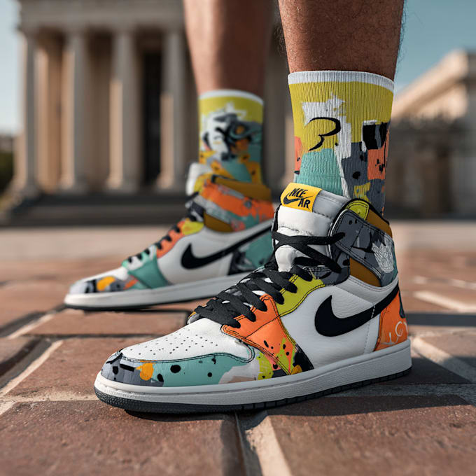 make unique and eye catching sock and streetwear