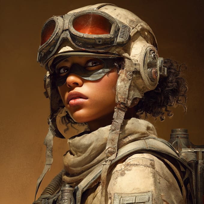 do sci fi star wars character for you