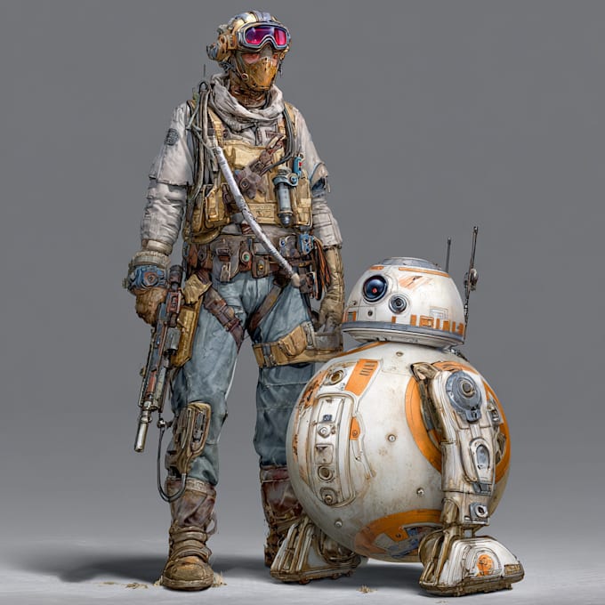 make your sci fi and star wars character