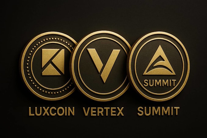 do crypto, cryptocurrency, crypto token and crypto coin logo