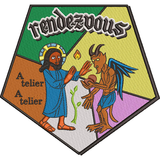 do embroidery digitizing into dst, pes, jef, emb in 1 hour