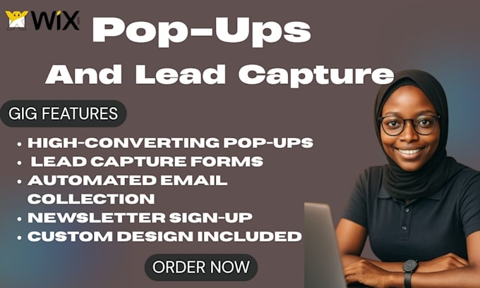 setup high converting wix pop ups and lead capture forms for your website