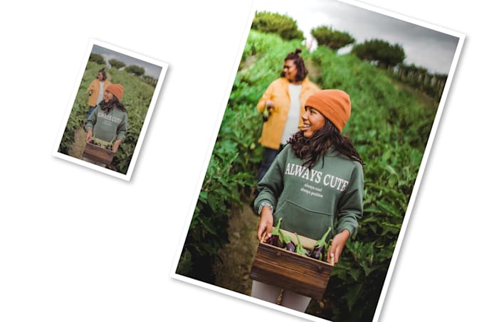 color grade your photo with cinematic tone