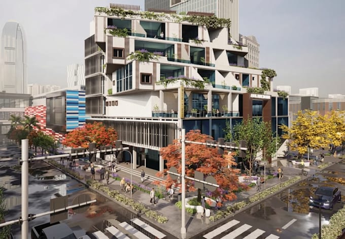create photorealistic architectural renderings and animations using d5 or lumion