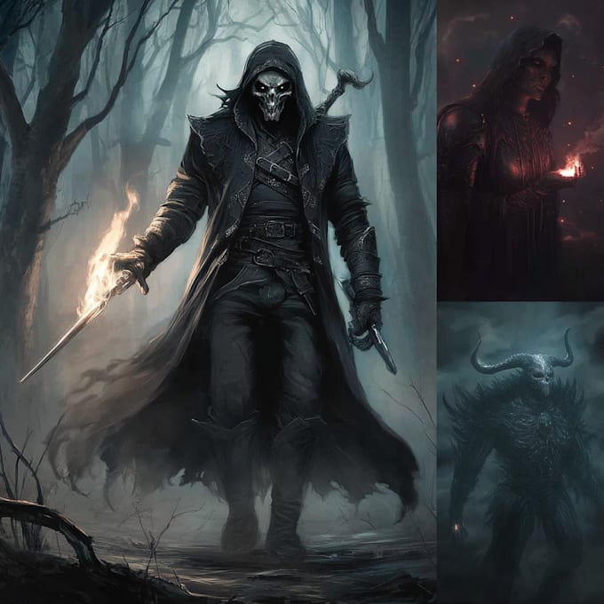 do fantasy horror and fantasy horror character