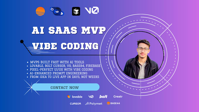 build your mvp with vibe coding and ai tools, lovable, bolt