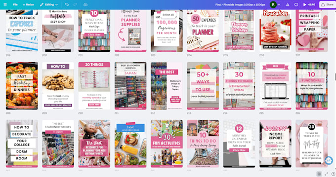 design eye catching pinterest pins for your blog or etsy shop using canva