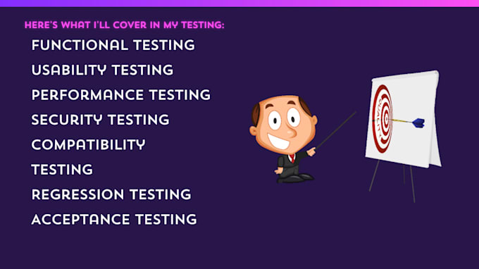 do detailed QA testing or website testing and review