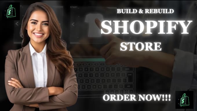 do shopify store design ,redesign , and build ecommerce dropshipping store