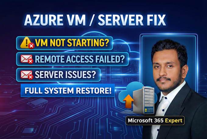 fix azure vm and server rdp issues