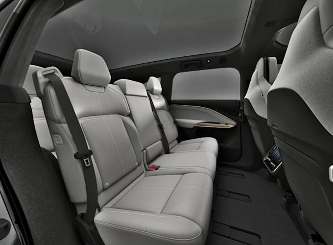modern full ev interior body kit,suv interior, realistic render,vehicles concept