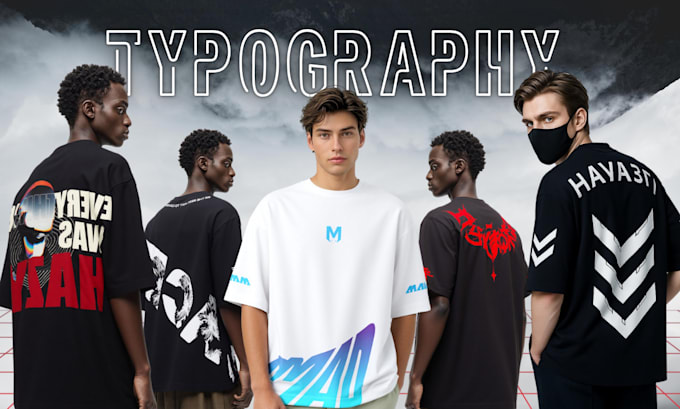 do custom typography t shirt design or graphic tshirt design
