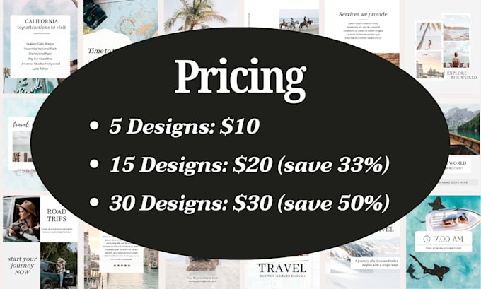 design editable canva templates for social media posts