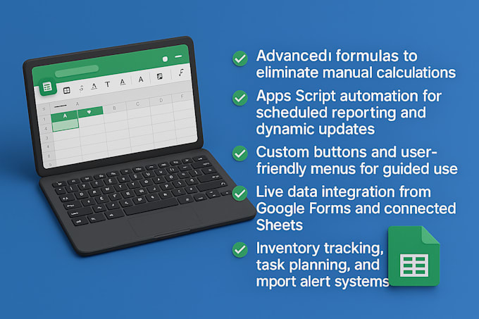 create automated google sheets