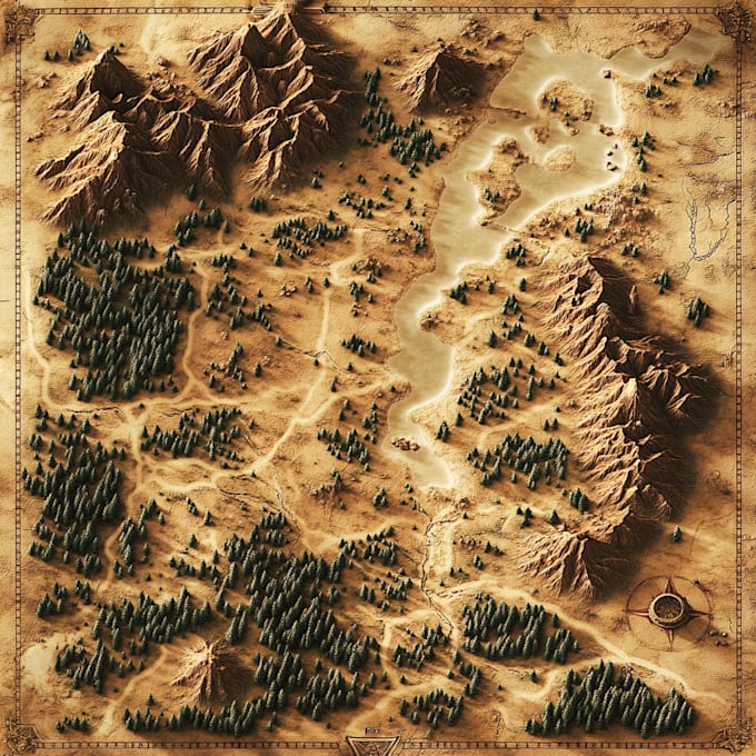 draw custom vector map design for event venue and city