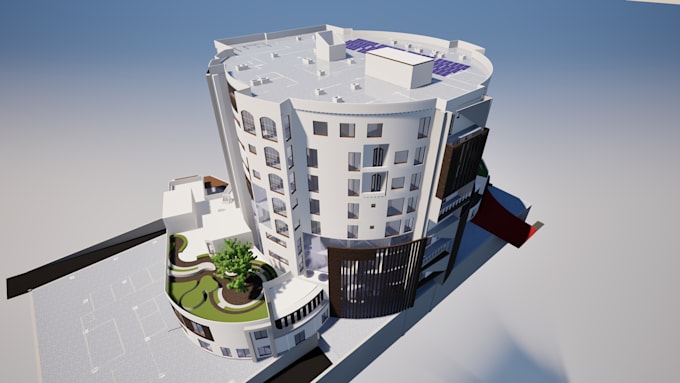 3d modeling and interior or exterior rendering