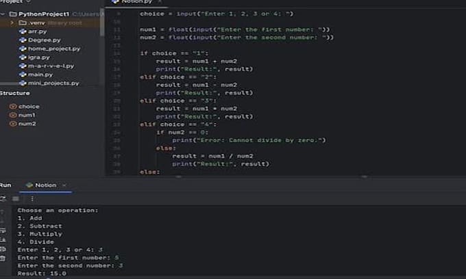 create a custom python script or calculator for you
