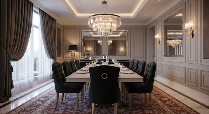 create custom interior design for apartment, office villa, duplex, kitchen, gym
