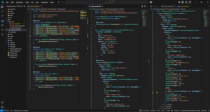 develop complete flutter apps with clean architecture