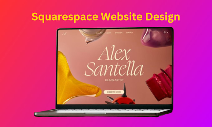 squarespace website design or development and squarespace redesign