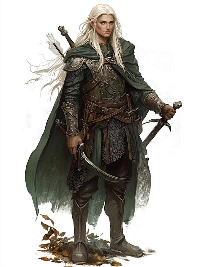 do a dnd character or dnd party art