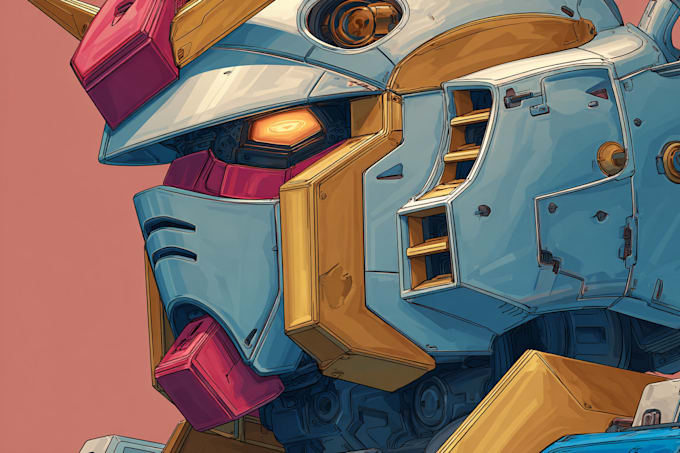 design gundam, transformer, robot, armor, mecha