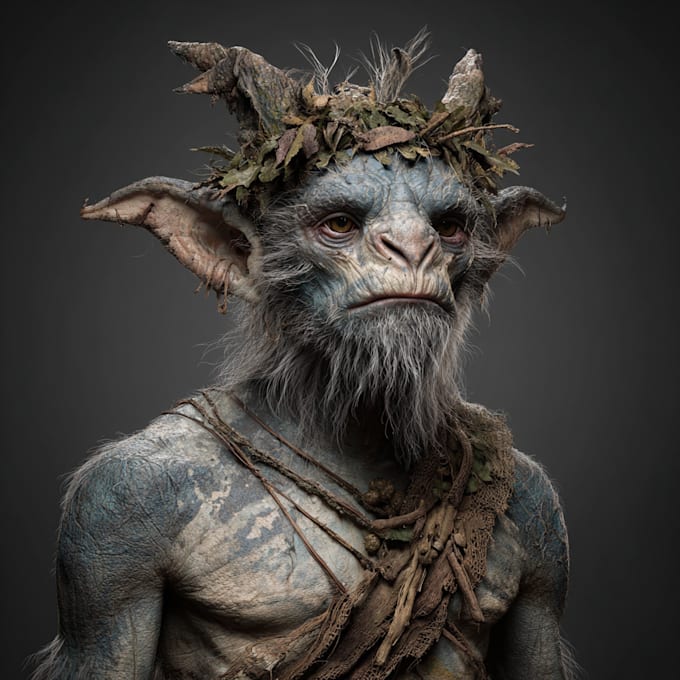 make a creature concept art that you need