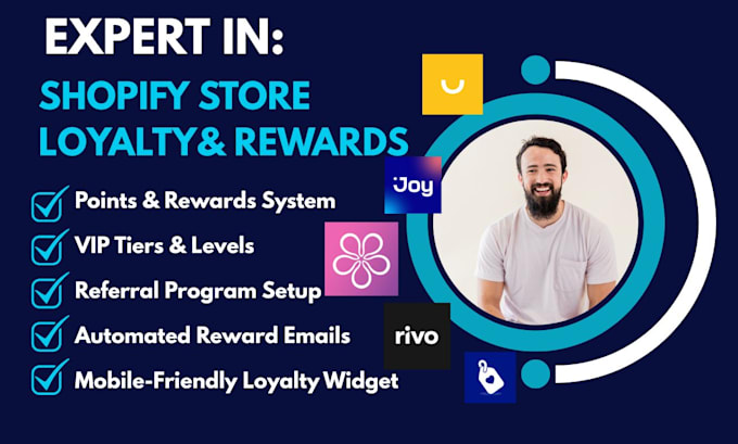 setup shopify loyalty program smile trustwill bloy rewards yoyo rivo essent bon