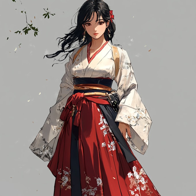 do a premium anime character design for your need