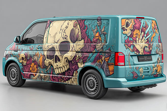 do platinum quality any vehicle wrap design van wrap design