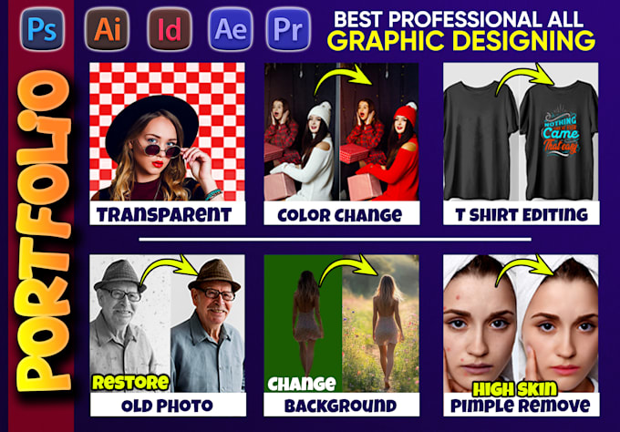 do photoshop job, photo manipulation, retouch or image editing and object remove