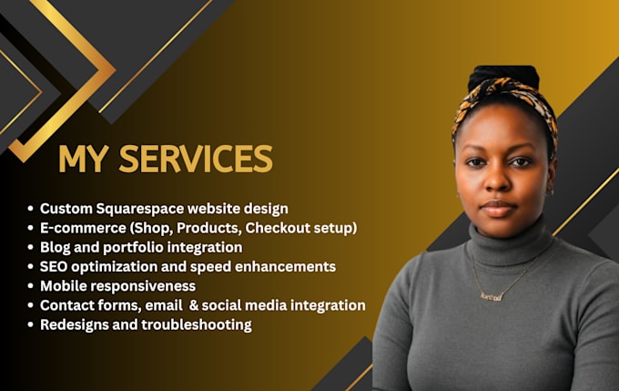 do squarespace website design or redesign responsive squarespace website design