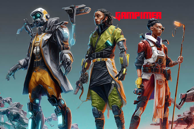 design stunning sci fi, cyberpunk, portrait art