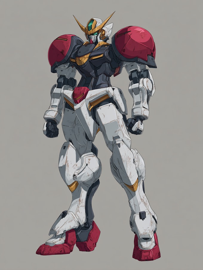 create gundam, transformer, robot, armor, and mecha, concept