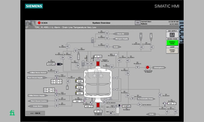 program siemens plc and hmi systems using tia portal