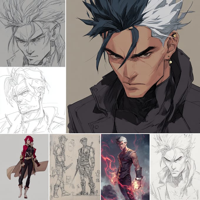 draw you as marvel superhero style professionally