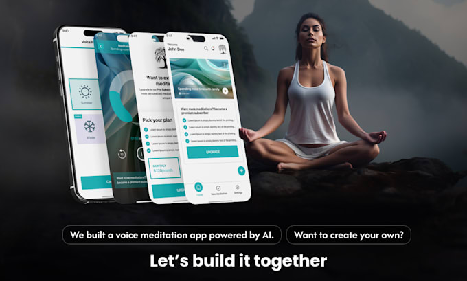build a custom meditation app