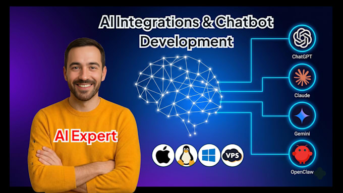 build ai website, saas apps, open claw and gpt integration