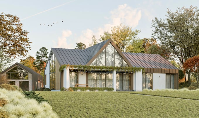 site exterior elevation facade,city permit plan,3d architecture design,roof load