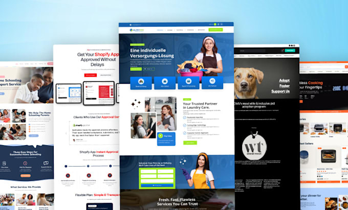 design, develop, and redesign a responsive wordpress website