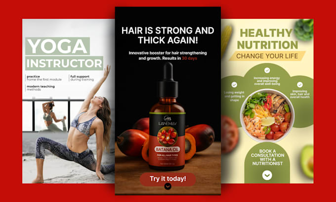design ad banners, print banners and shopify banners