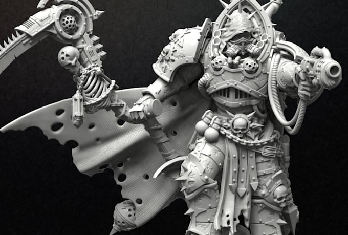 Sculpt dnd monster mini stl dnd character, rpg dnd miniature for vtt or ...