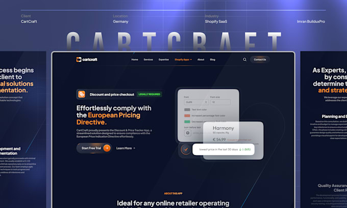 design high conversion saas website design in figma