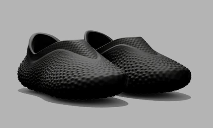 model 3d shoe animation, footwear design, sneakers and shoe model for printing