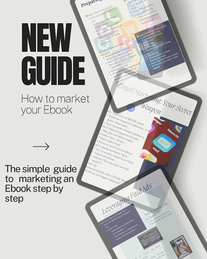 design a clean and modern ebook layout in canva
